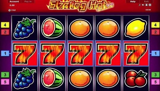 Sizzling Hot Deluxe Video Slot Overview